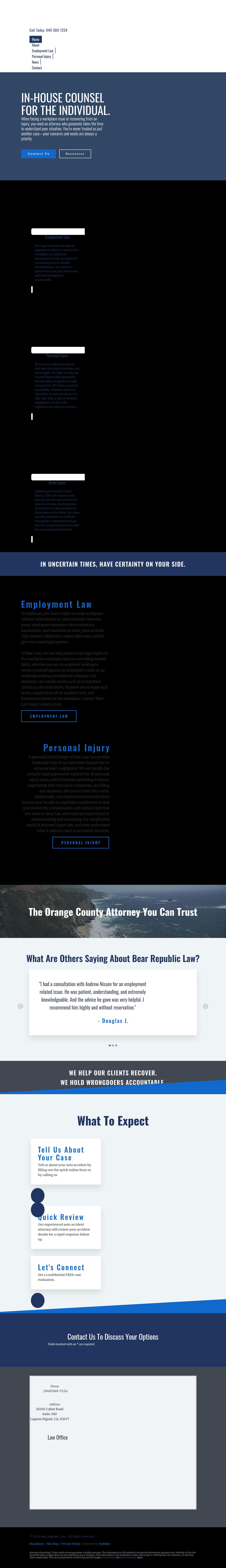 Bear Republic Law - Laguna Niguel CA Lawyers