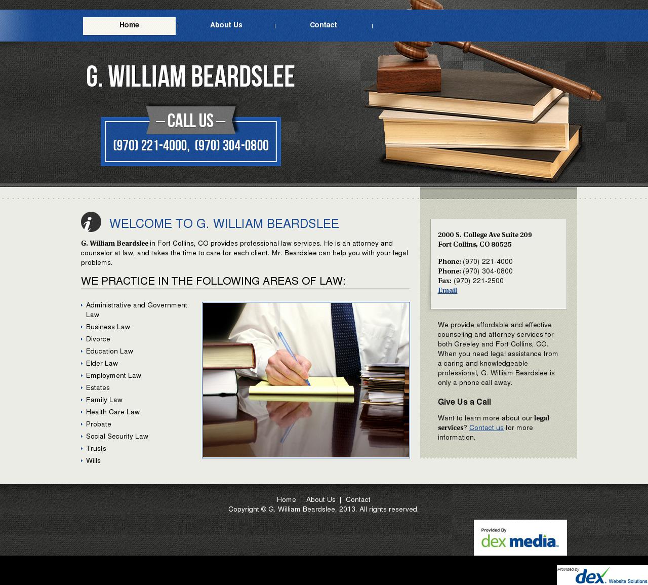 Beardslee, William G - Fort Collins CO Lawyers