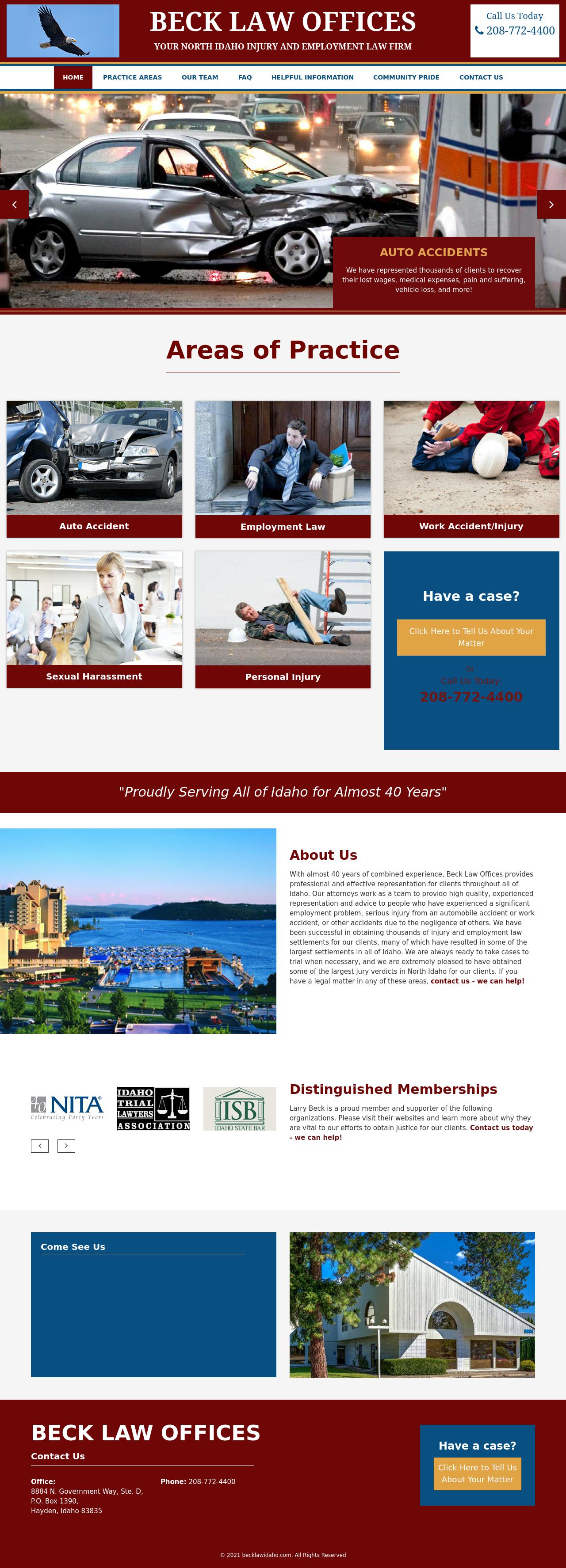 Larry Beck - Hayden ID Lawyers