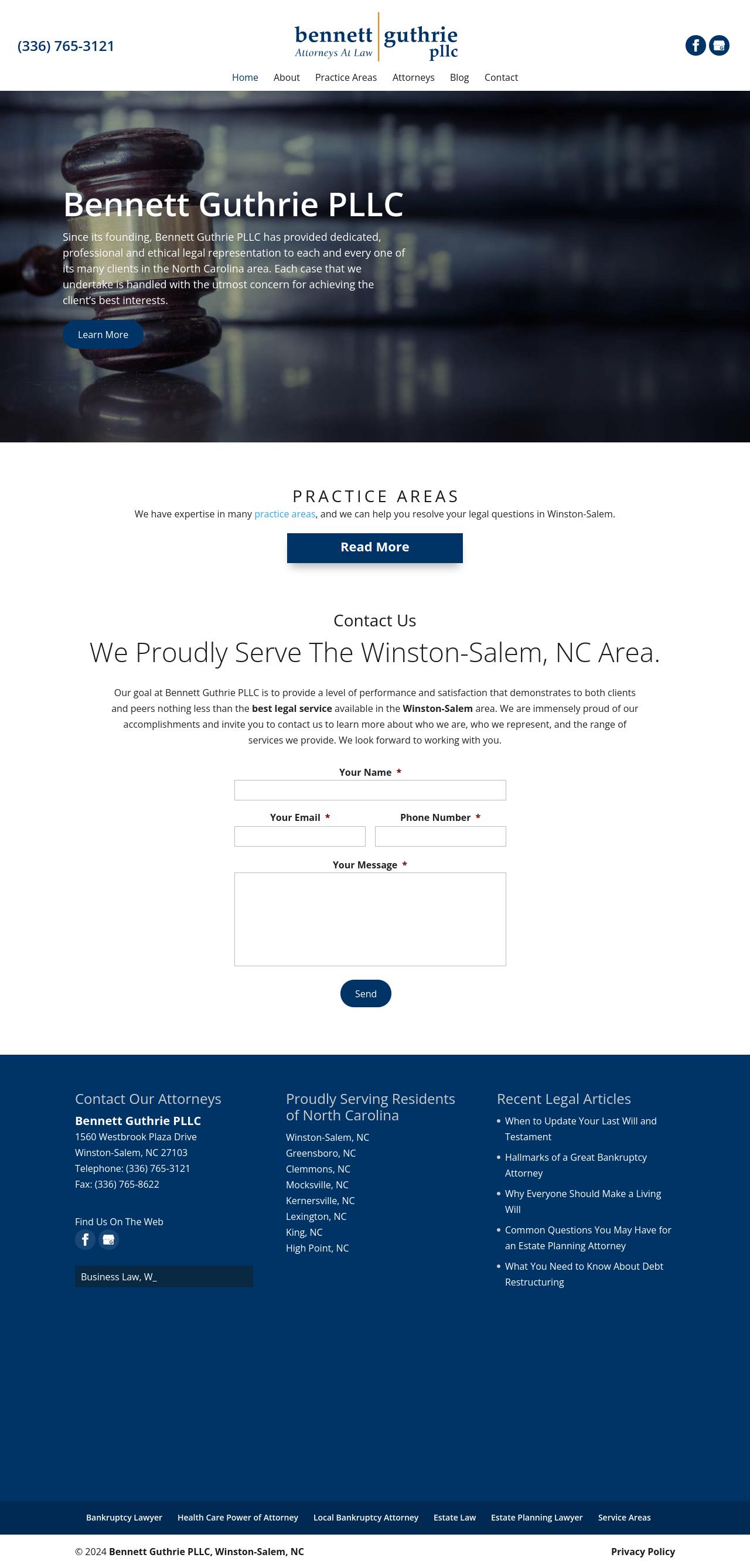 Bennett & Guthrie PLLC - Winston Salem NC Lawyers