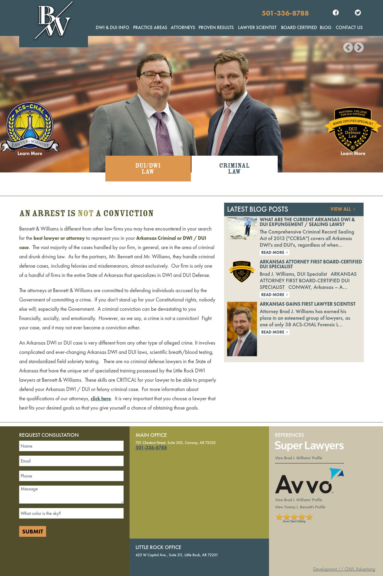 Bennett & Williams PLLC - Conway AR Lawyers