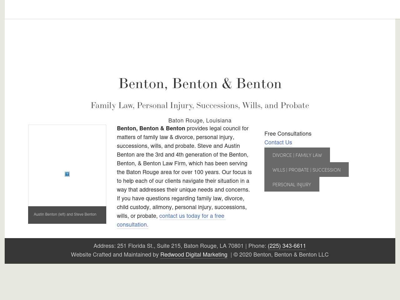 Benton, Benton & Benton, L.L.C. - Baton Rouge LA Lawyers