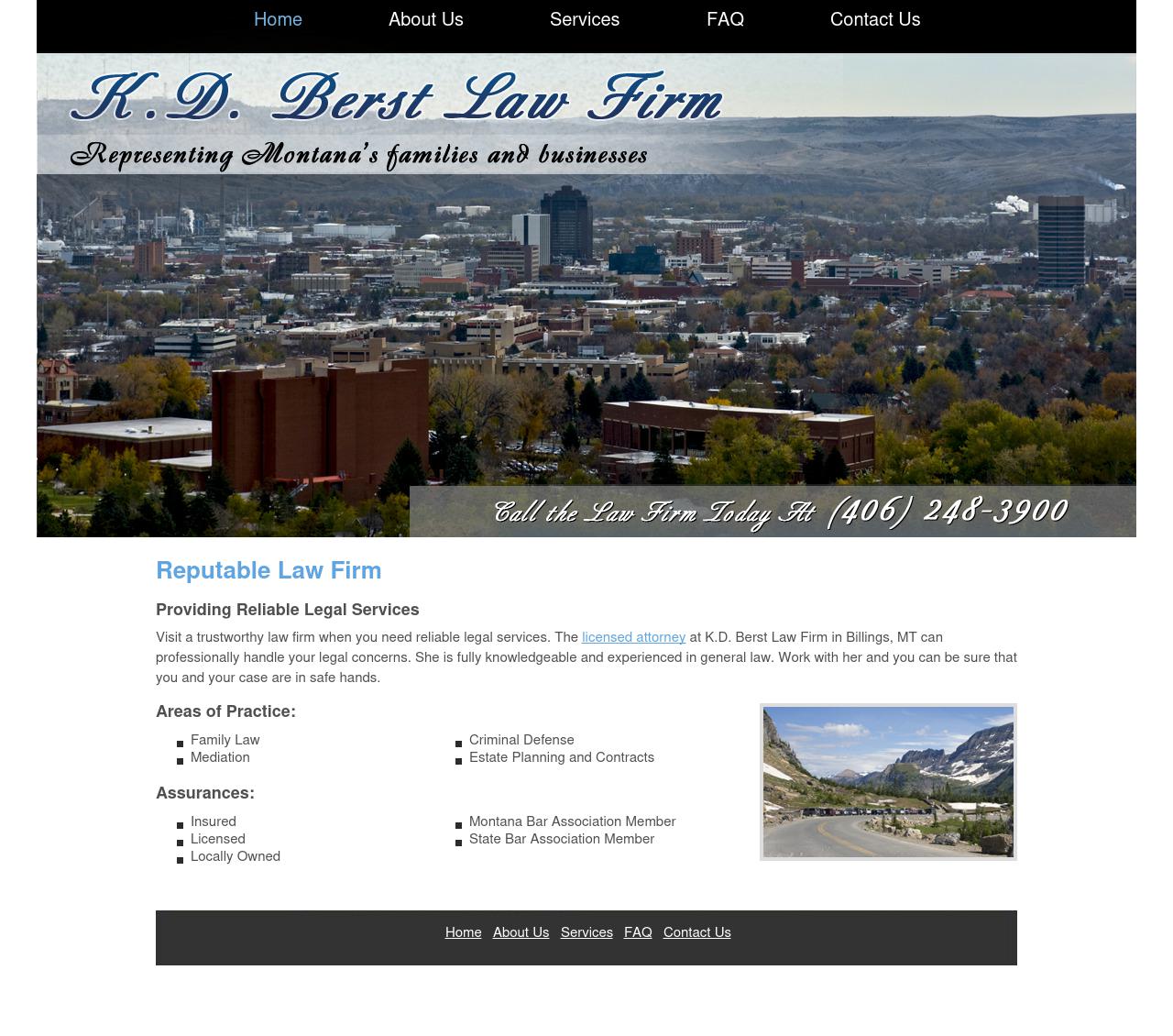 Berst, K.D. - Law Firm - Billings MT Lawyers