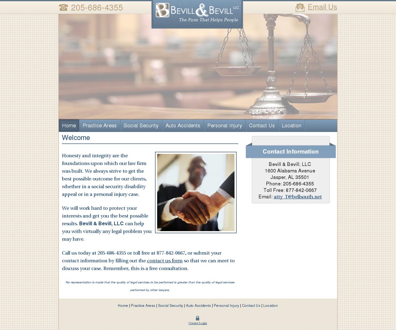 Bevill & Bevill Law Firm LLC - Jasper AL Lawyers