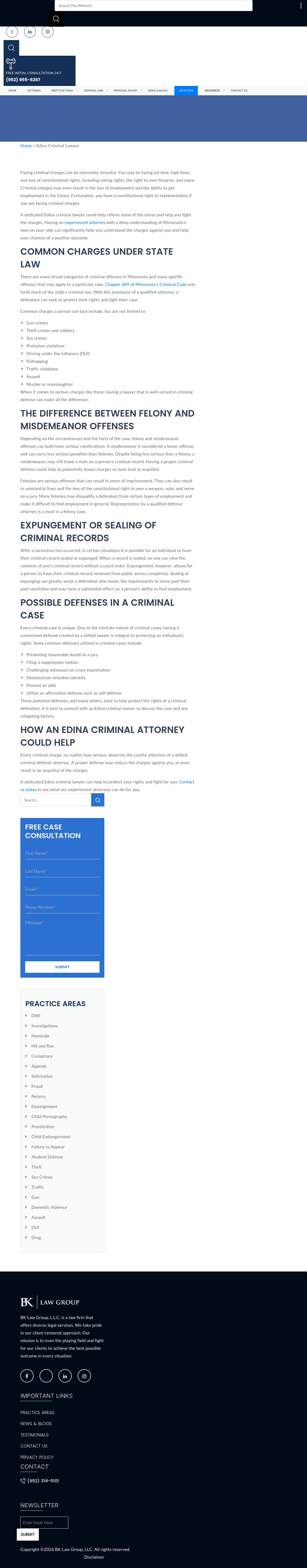 BK Law Group - Edina, MN - Edina MN Lawyers