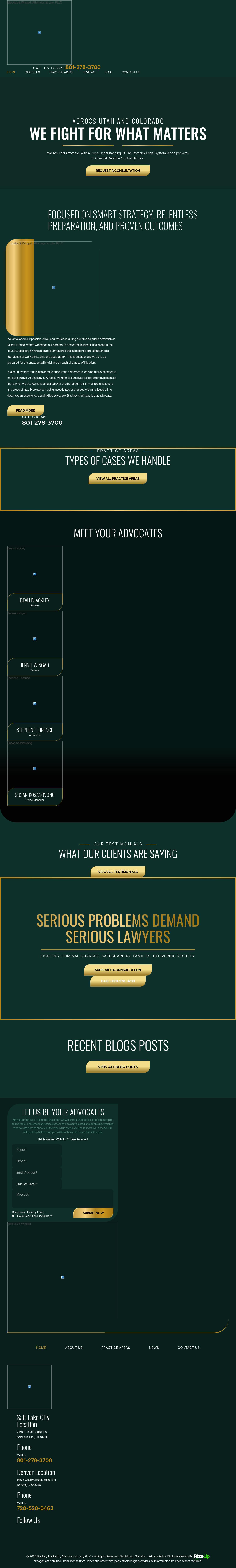 Blackley & Wingad, Attorneys at Law - Salt Lake City UT Lawyers