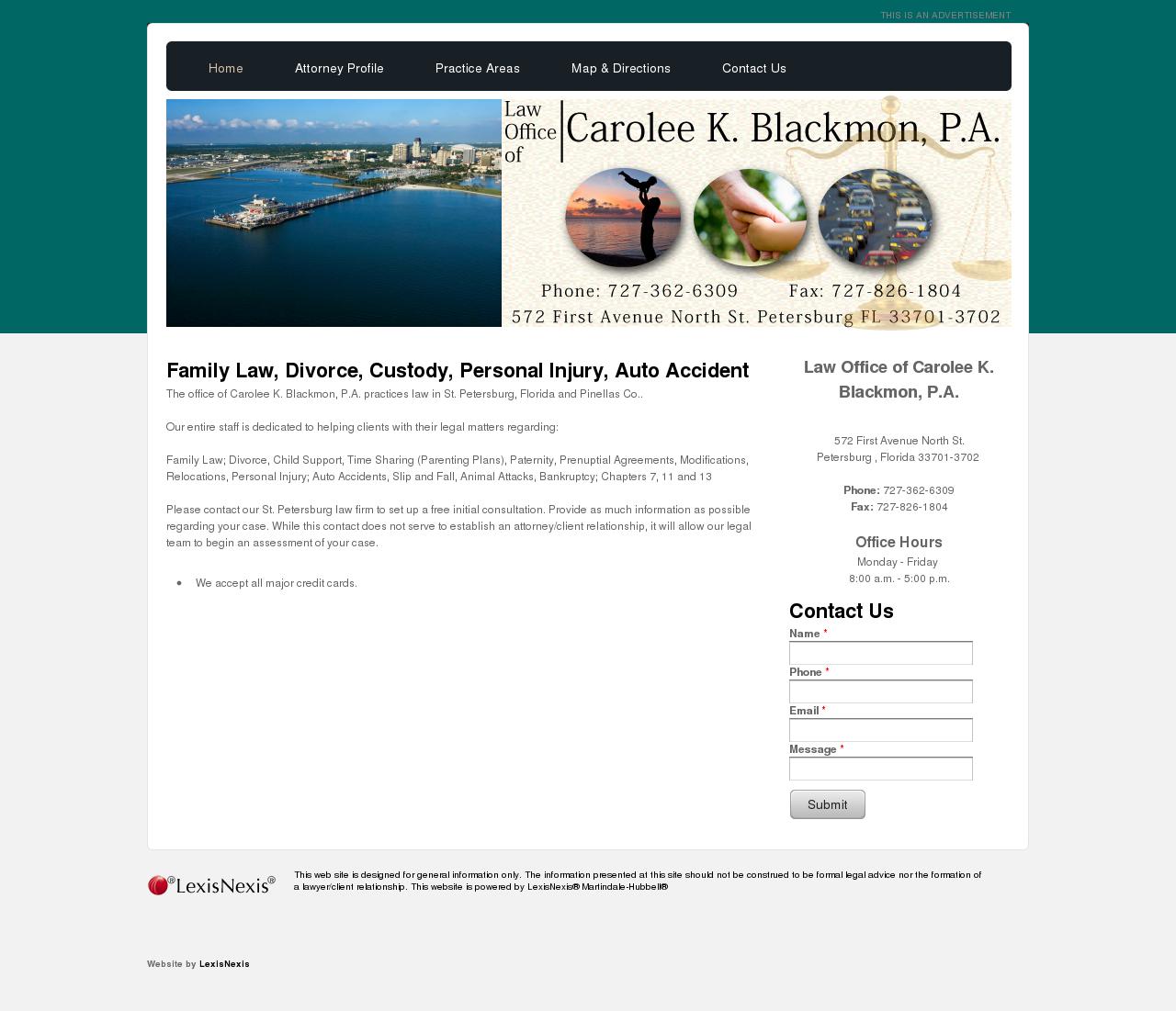 Blackmon Carolee K PA - Saint Petersburg FL Lawyers