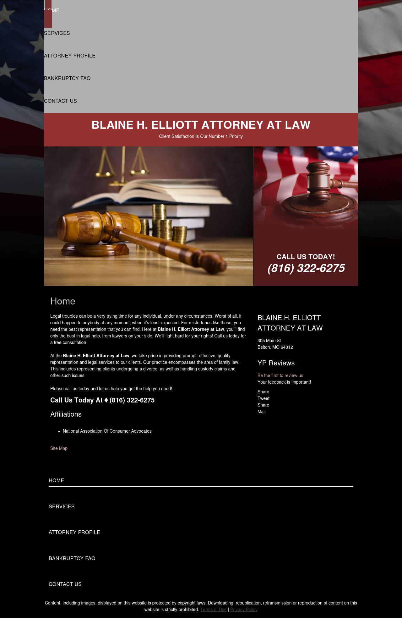 Blaine H. Elliott Attorney at Law - Belton MO Lawyers