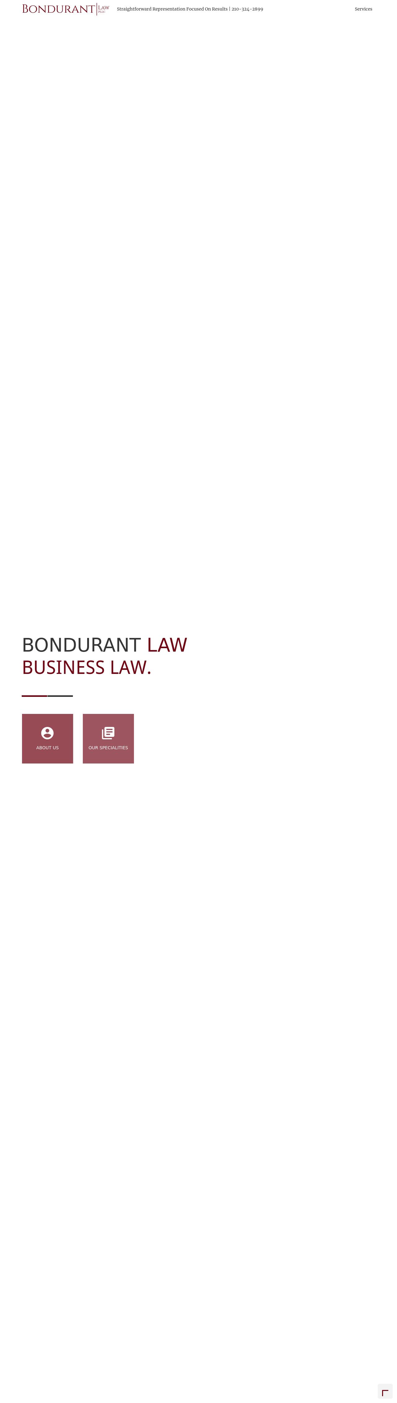 Bondurant Law, PLLC - San Antonio TX Lawyers