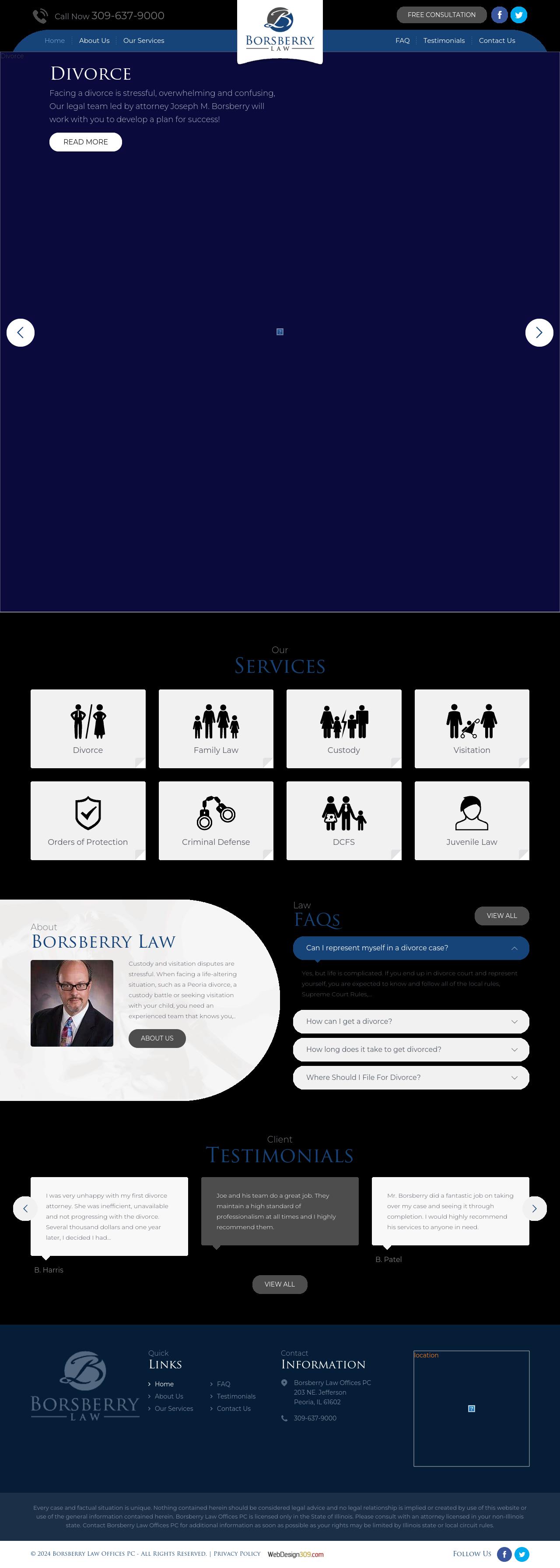 Borsberry Law Offices PC - Peoria IL Lawyers