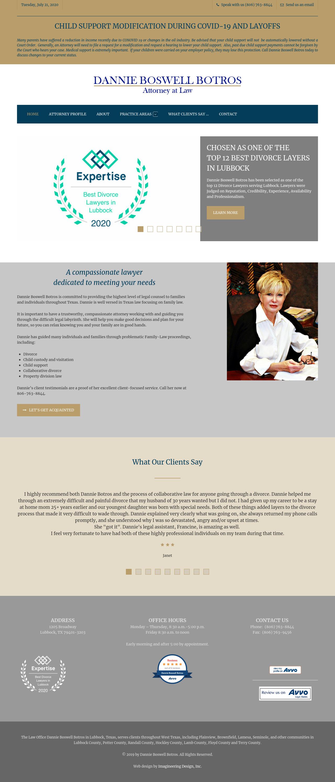 Botros Dannie Attorney At Law - Lubbock TX Lawyers