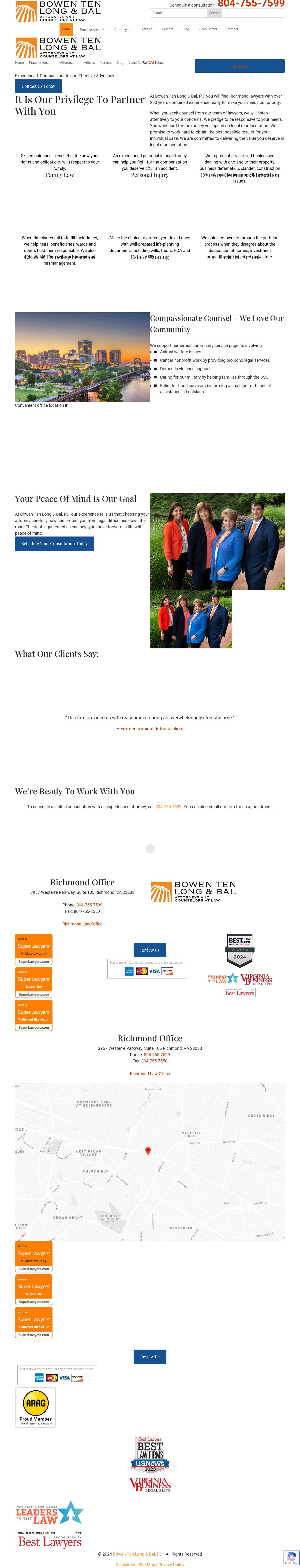 Bowen Ten Cardani, PC - Richmond VA Lawyers