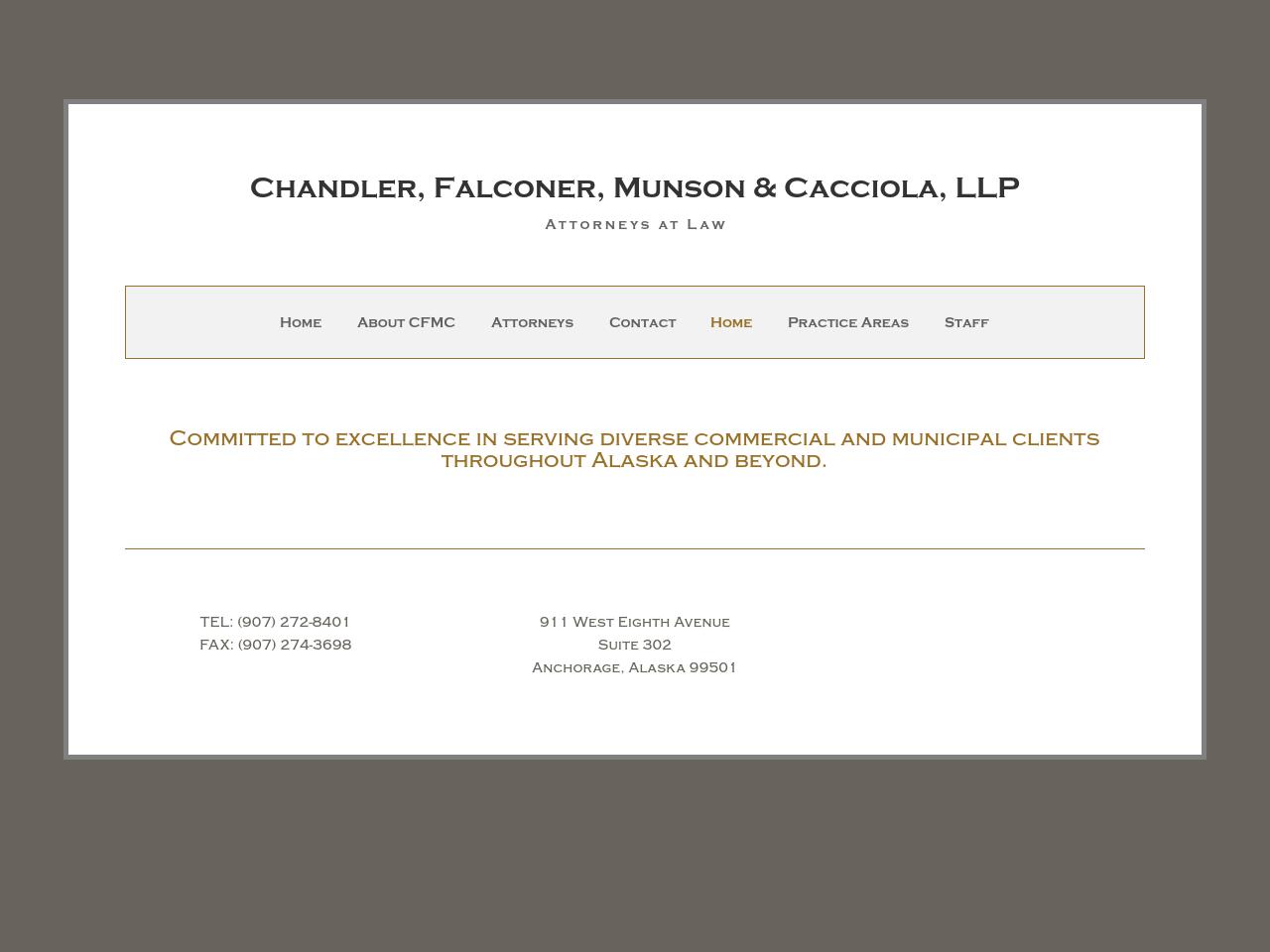 Boyd Chandler & Falconer LLP - Anchorage AK Lawyers