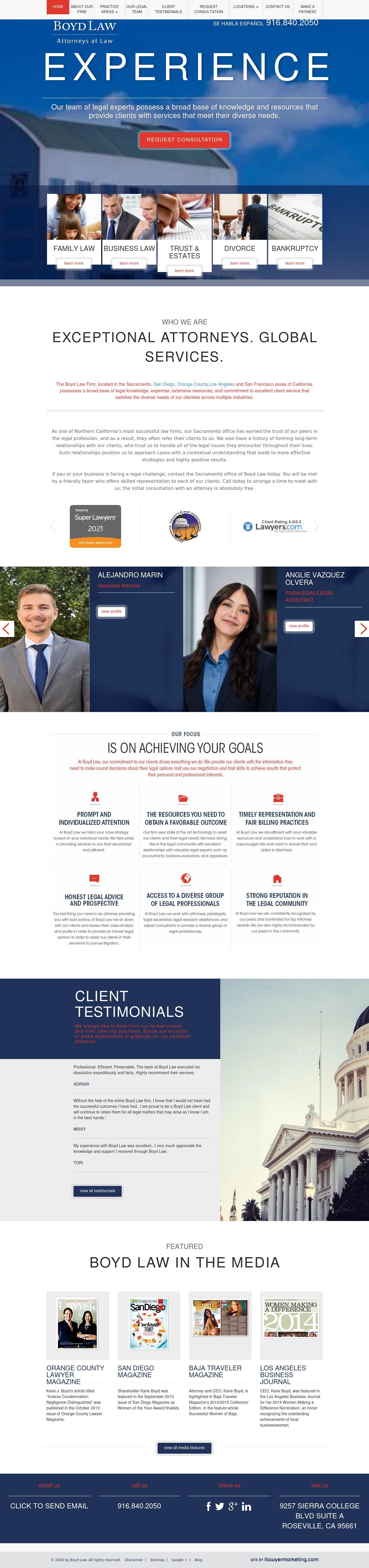 Boyd Law Sacramento - Sacramento CA Lawyers