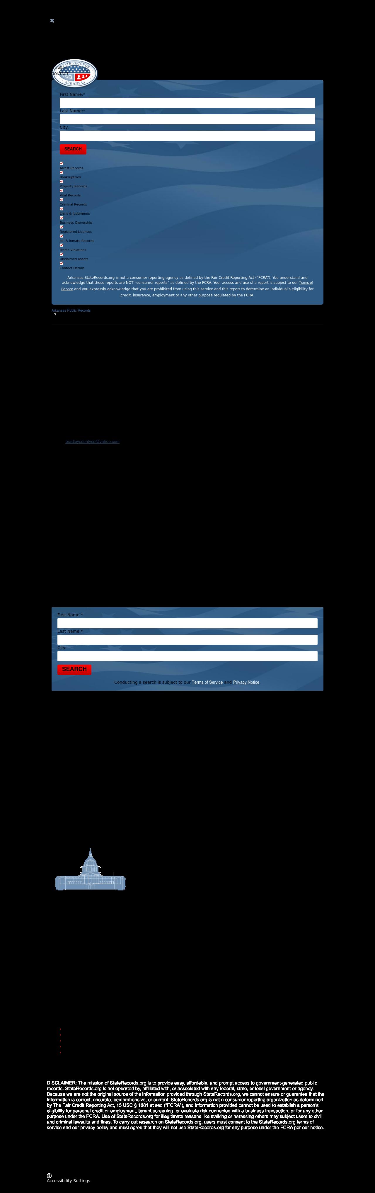 Bradley County Court Records - Warren AR Lawyers