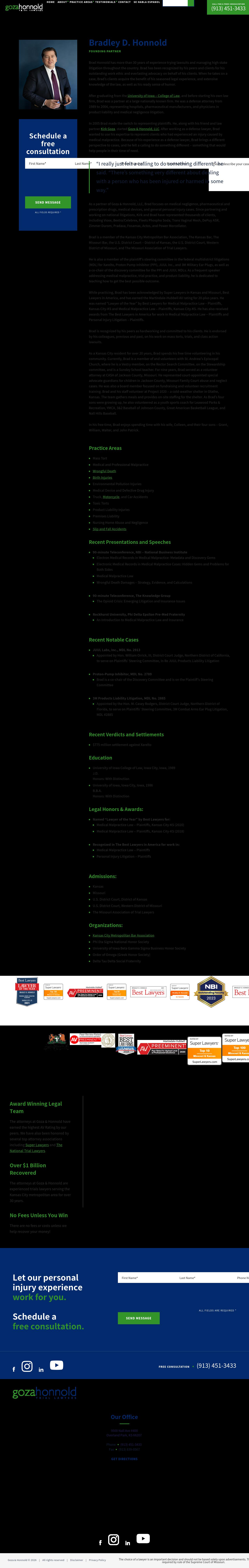 Goza & Honnold, LLC - Overland Park KS Lawyers