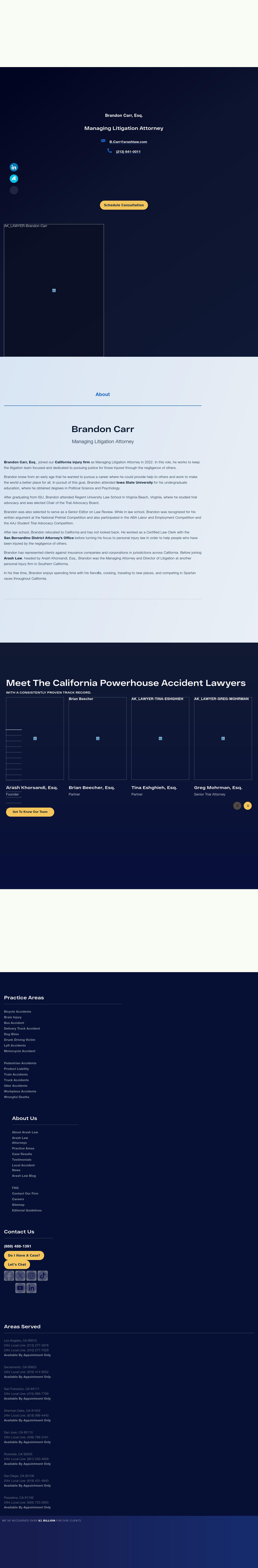 Arash Law - Los Angeles CA Lawyers