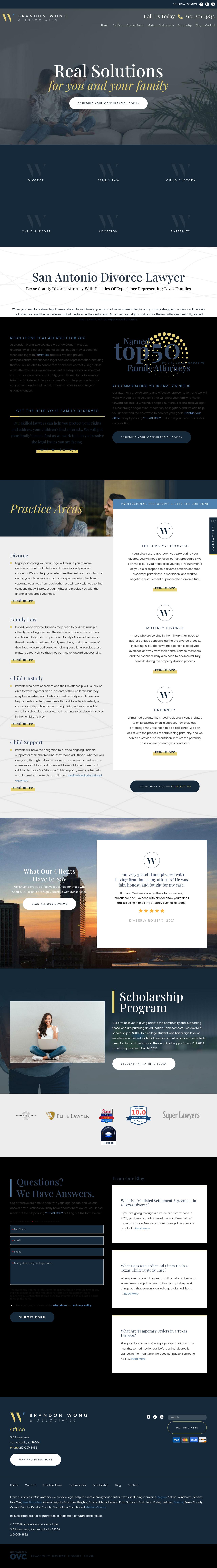 Brandon Wong & Associates - San Antonio TX Lawyers