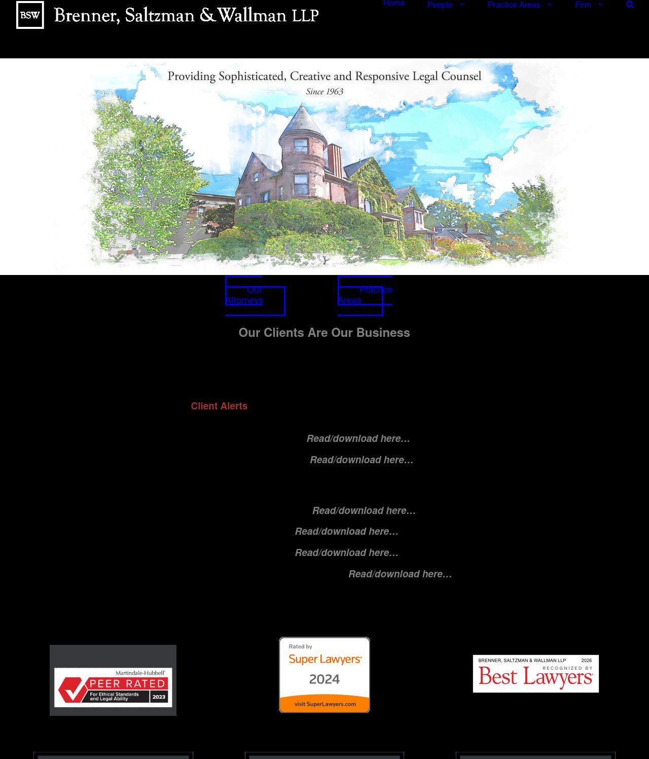 Brenner: Saltzman & Wallman Llp - New Haven CT Lawyers