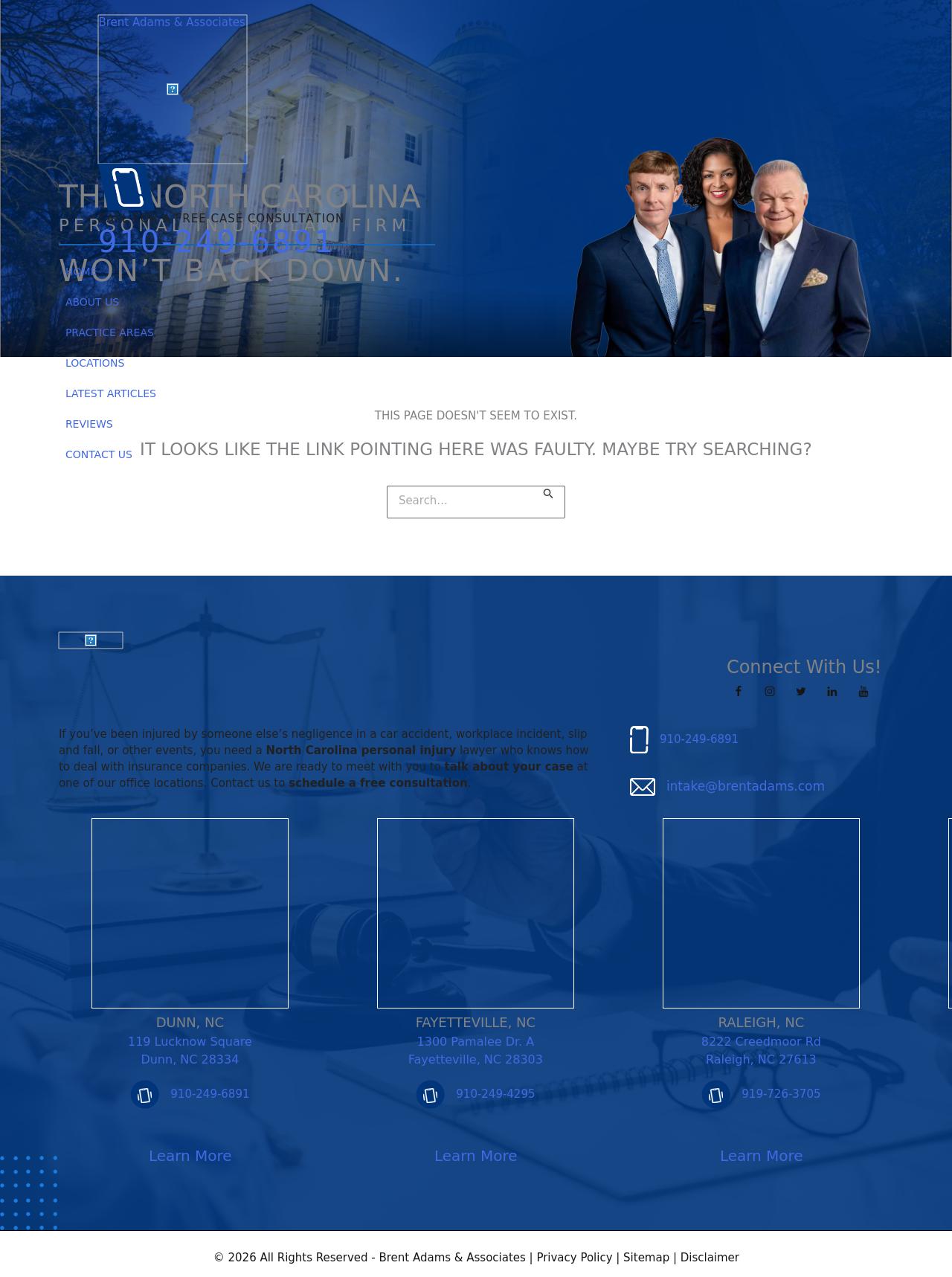 Brent Adams & Associates - Raleigh NC Lawyers