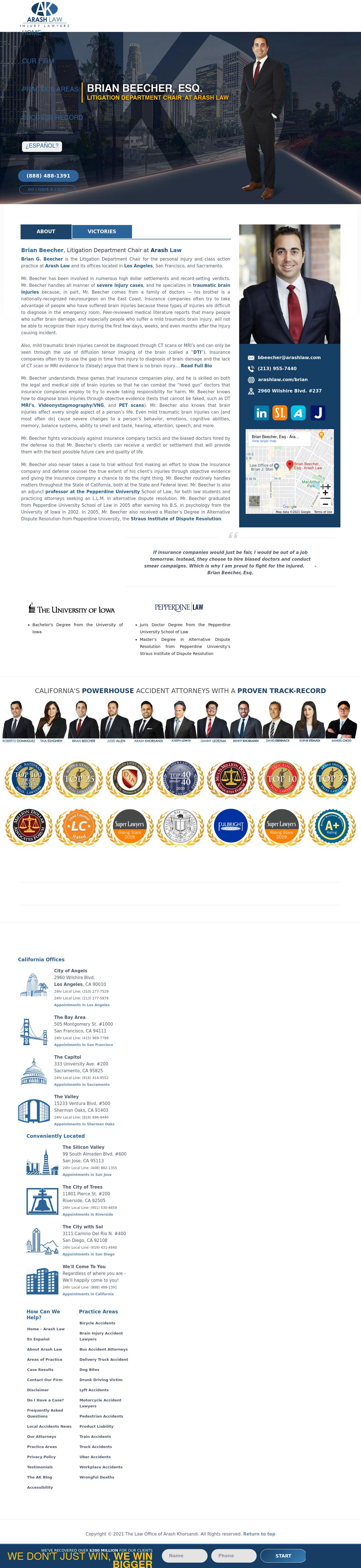 Arash Law - Los Angeles CA Lawyers