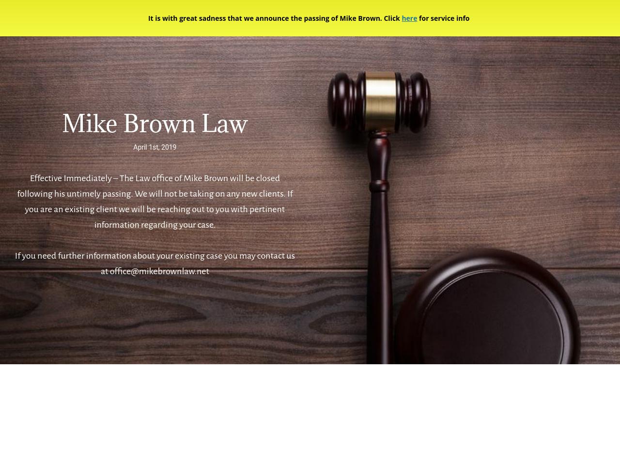 Brown, Mike - Augusta GA Lawyers