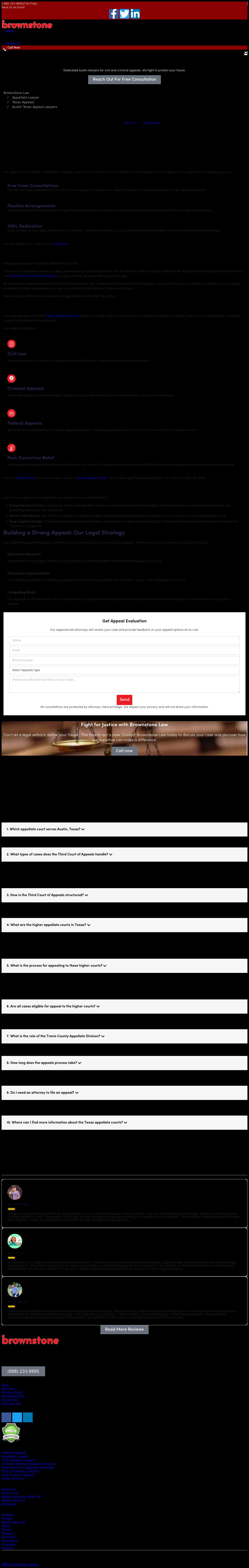 Brownstone Law - Austin TX Lawyers