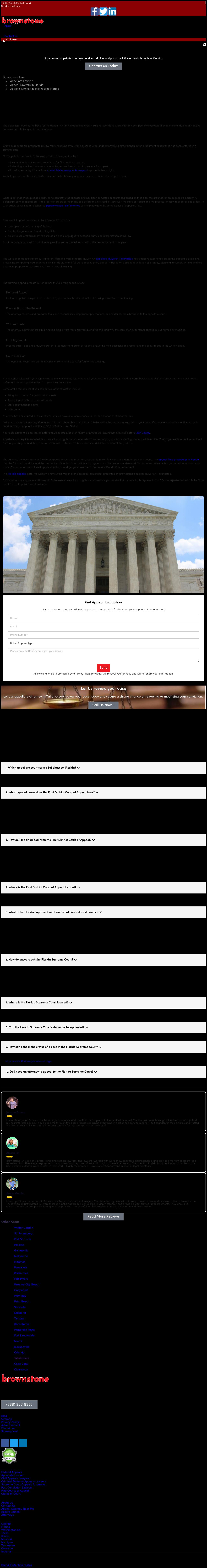 Brownstone Law Firm - Tallahassee FL Lawyers