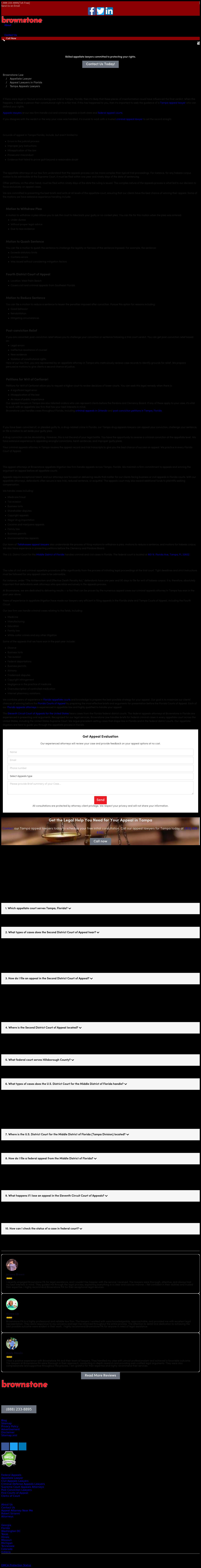 Brownstone Law - Tampa FL Lawyers