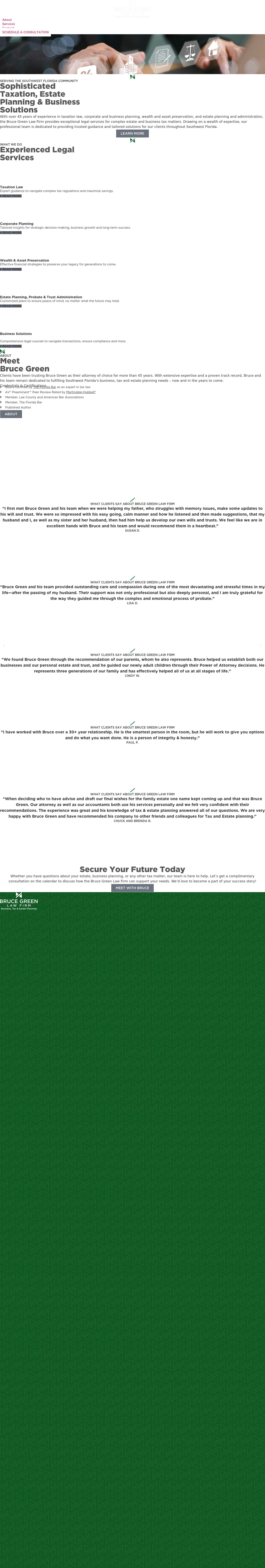 Bruce Green Law Firm - Fort Myers FL Lawyers
