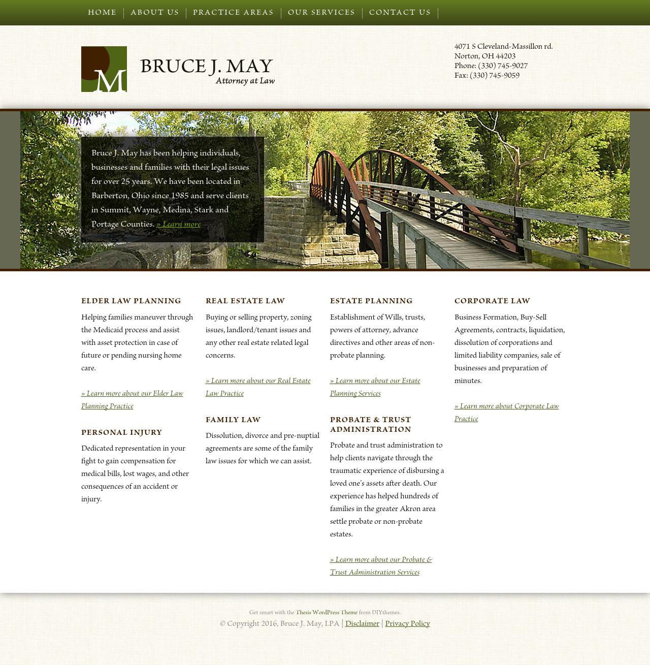 Bruce May - Barberton OH Lawyers