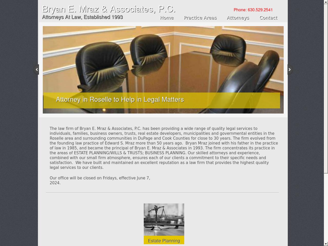 Bryan E. Mraz & Associates - Roselle IL Lawyers