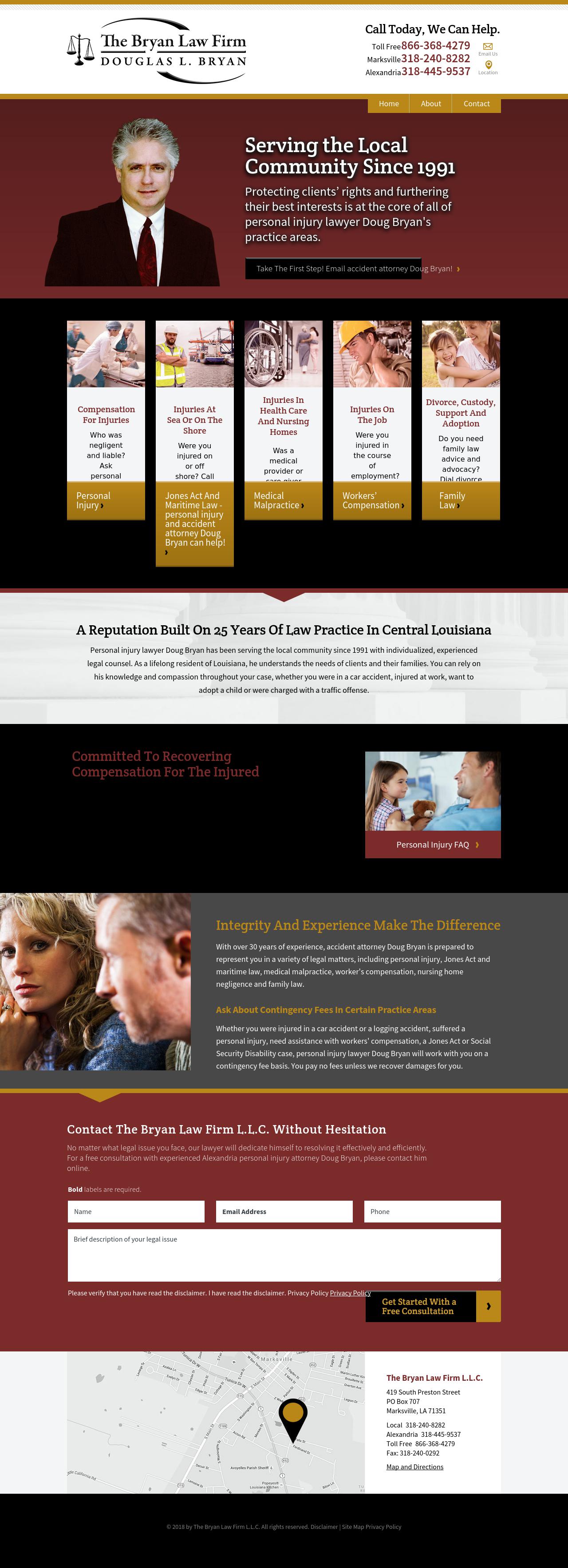 Bryan Law Firm LLC - Marksville  LA Lawyers
