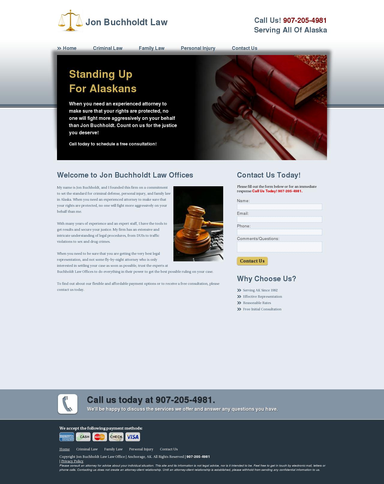 Buchholdt Jon Atty - Anchorage AK Lawyers