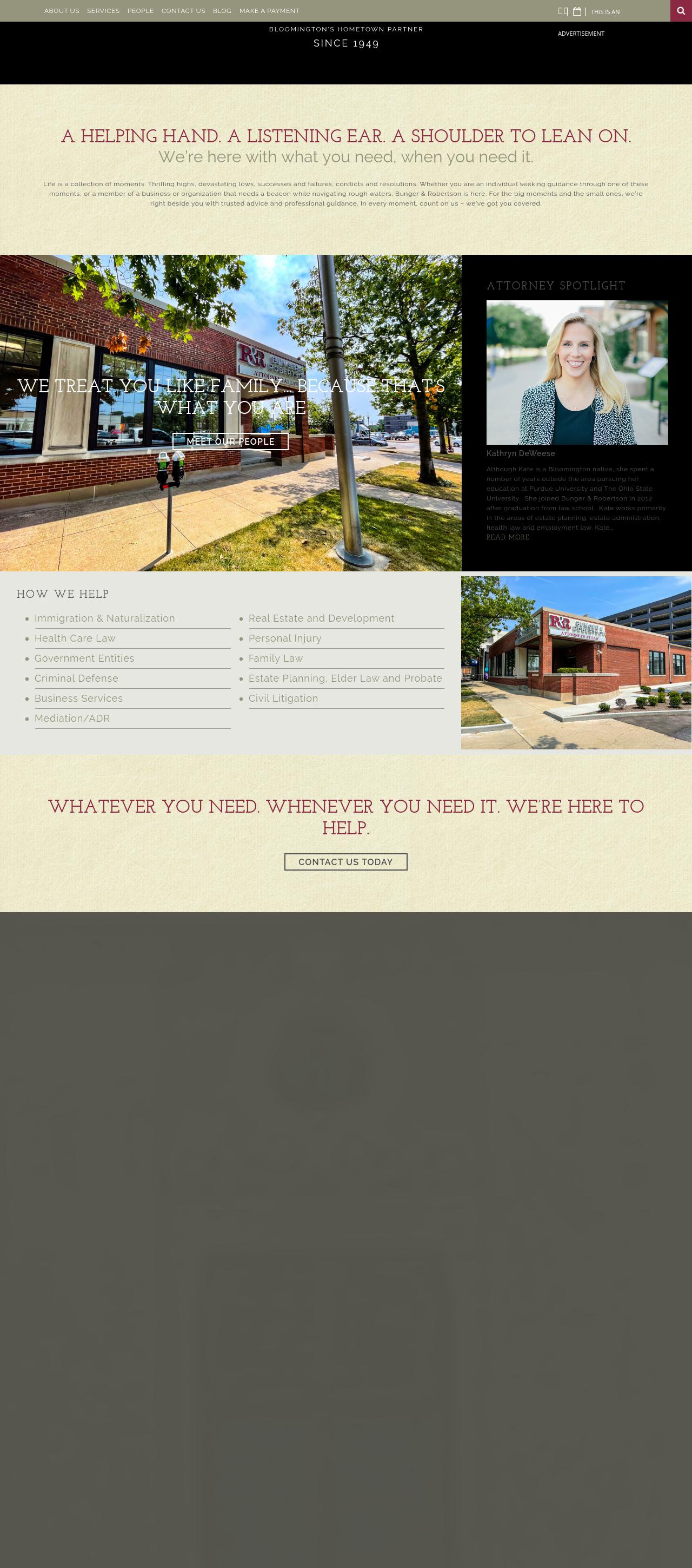 Bunger & Robertson - Bloomington IN Lawyers