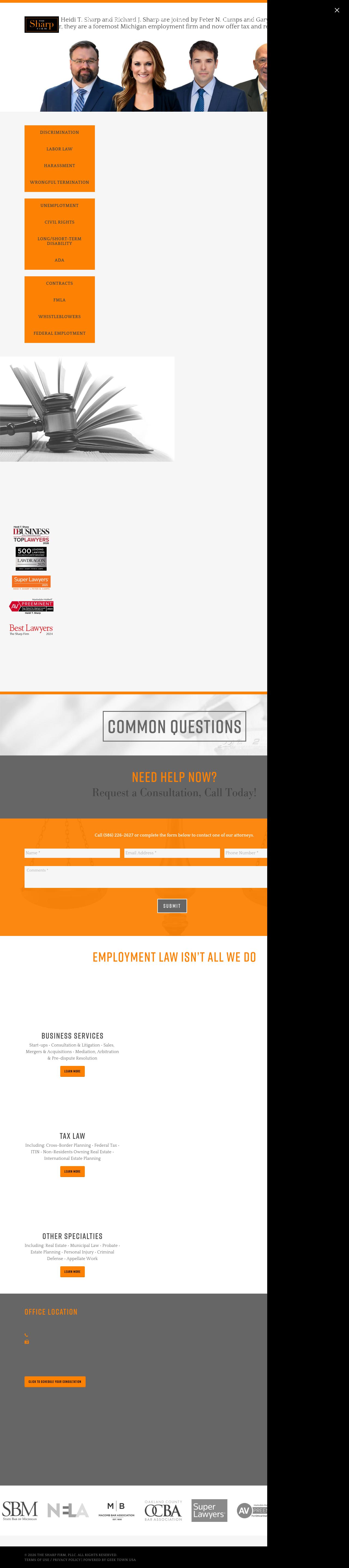 Burgess Sharp & Golden - Clinton Township MI Lawyers
