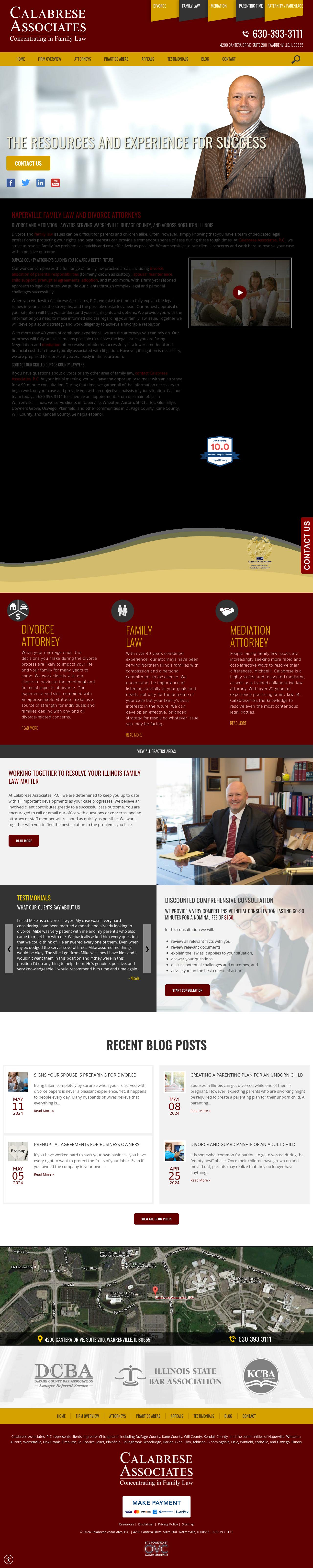 Calabrese Associates - Warrenville IL Lawyers