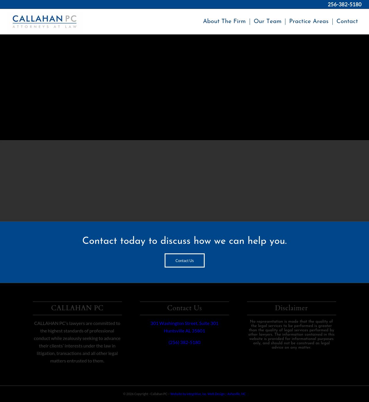 Callahan PC Attorneys At Law - Huntsville AL Lawyers