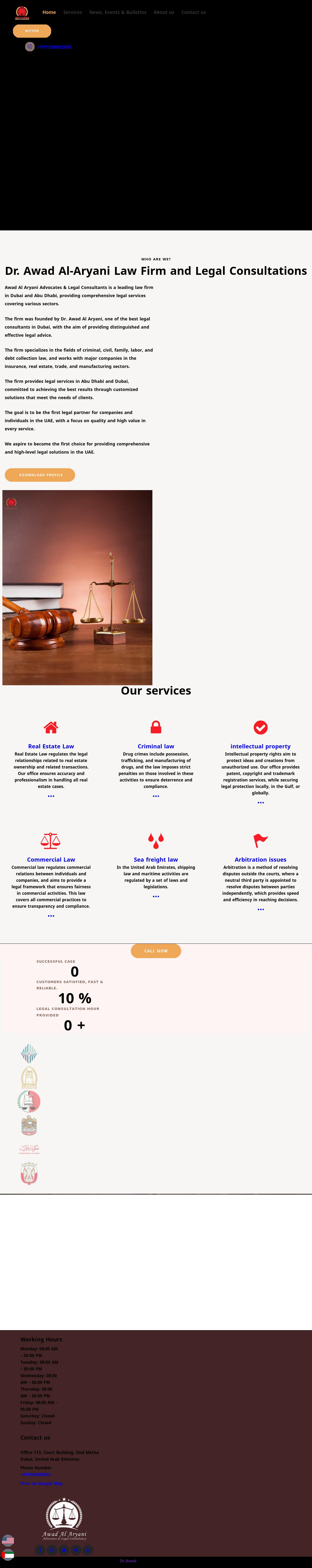 awad alaryani advocates and legal consultancy - Karama MN Lawyers