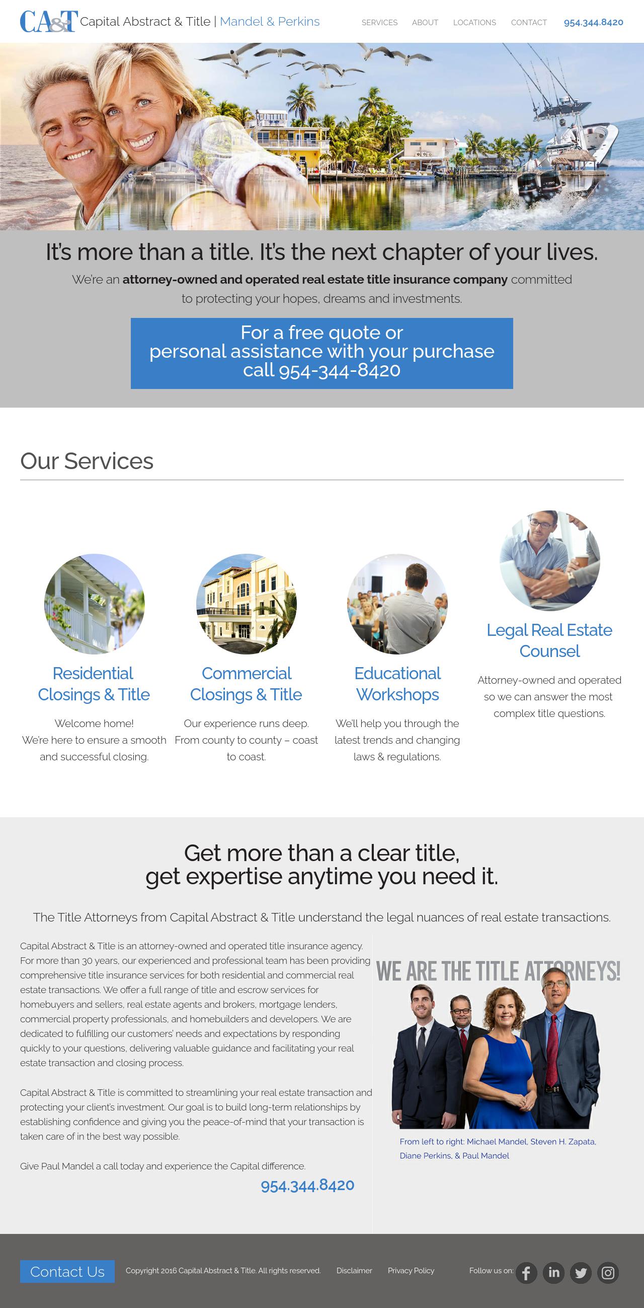 Capital Abstract and Title - Coral Springs FL Lawyers