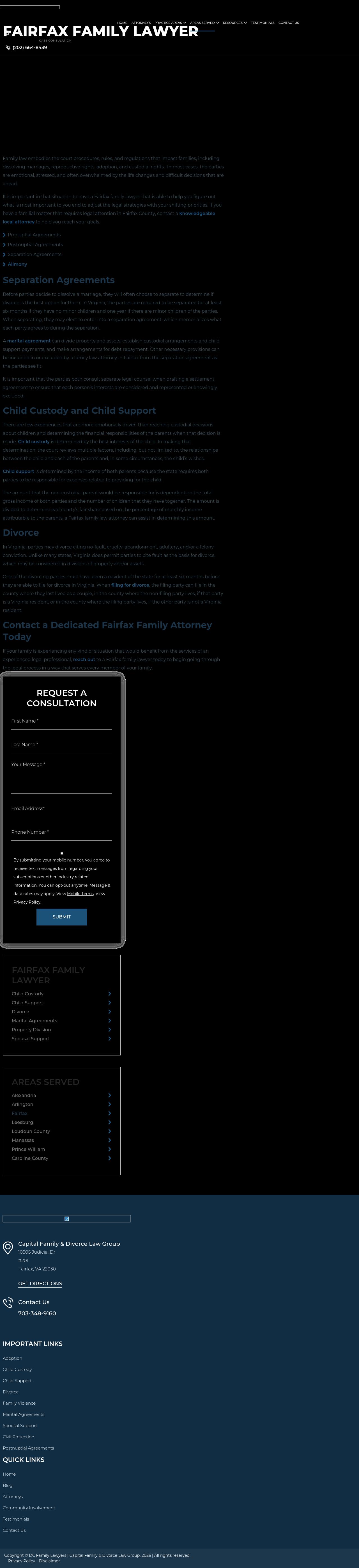 Capital Family & Divorce Law Group VA - Fairfax VA Lawyers