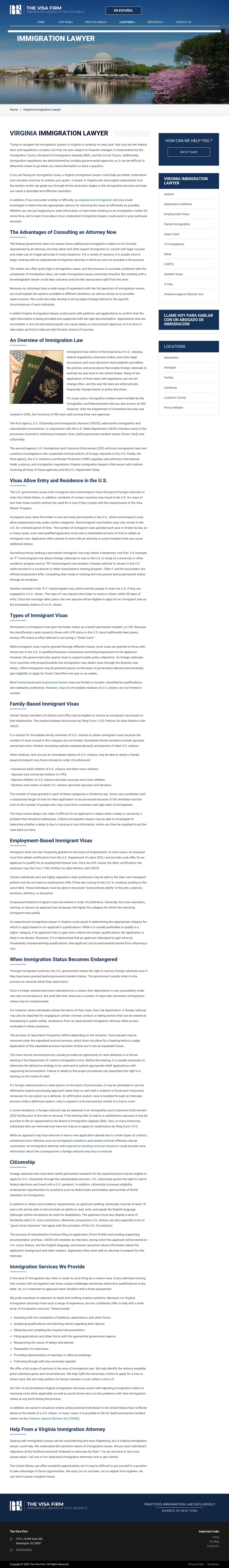 Capital Immigration Lawyers - Fairfax VA Lawyers