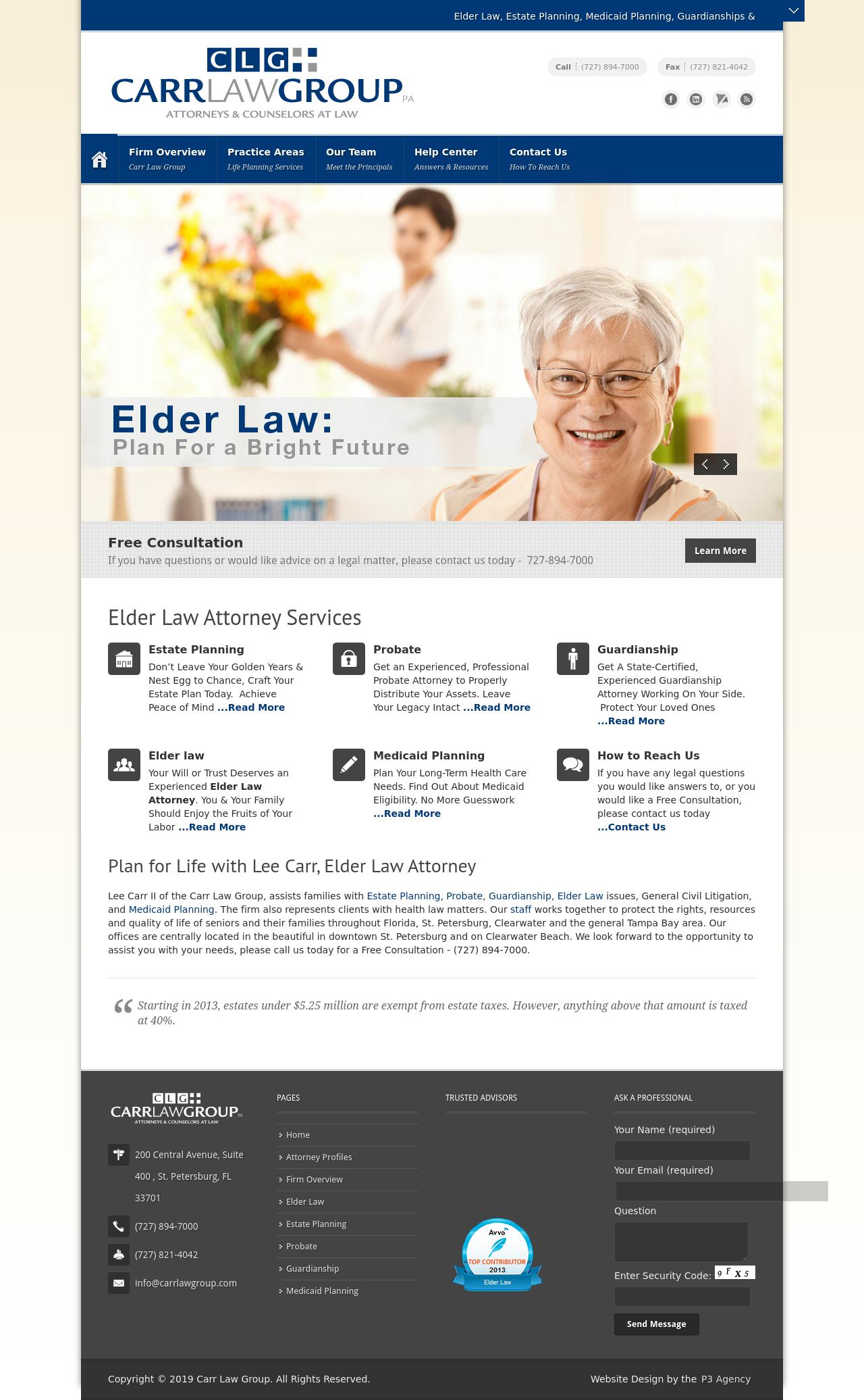 Carr Law Group, PA - St. Petersburg FL Lawyers