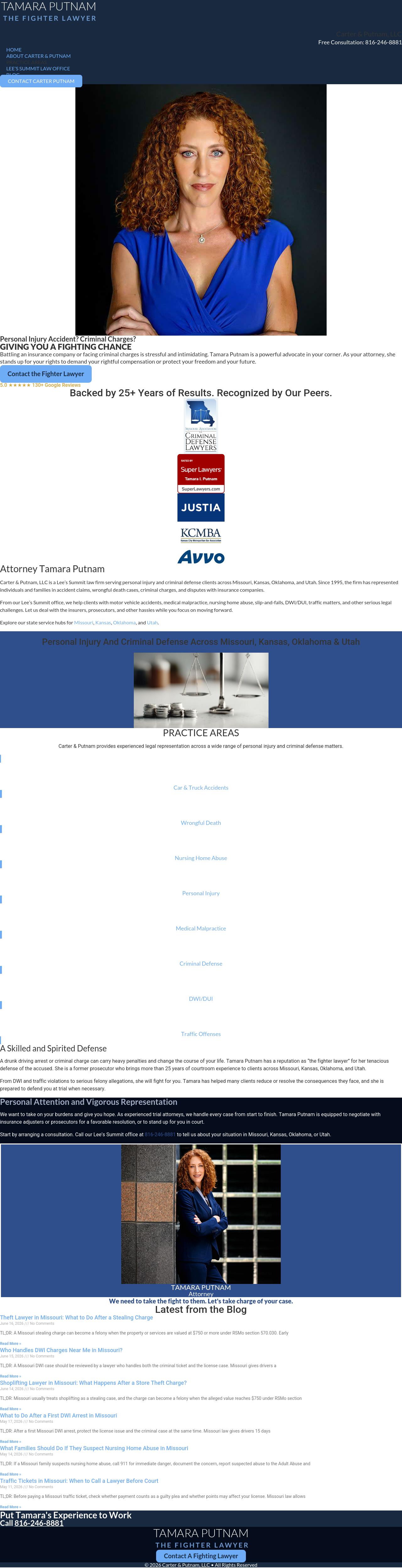 Carter & Putnam Law Office - Kansas City MO Lawyers