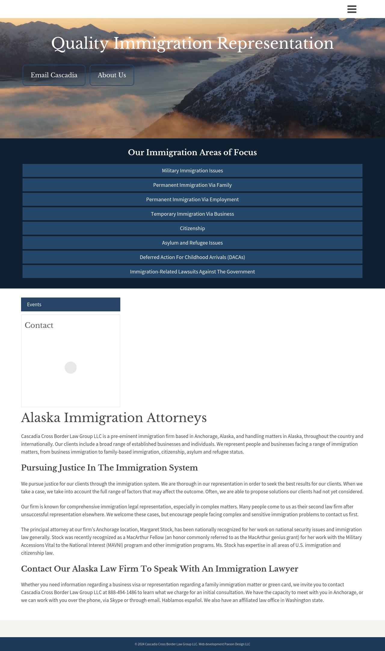 Cascadia Cross Border Law Group LLC - Anchorage AK Lawyers