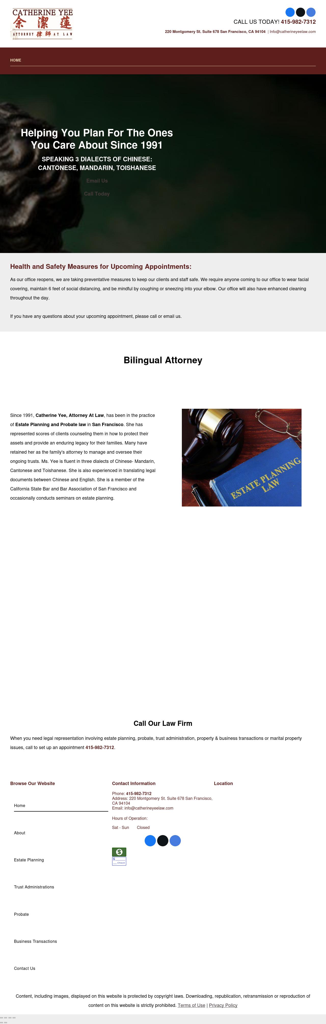 Catherine Yee Attorney At Law - San Francisco CA Lawyers