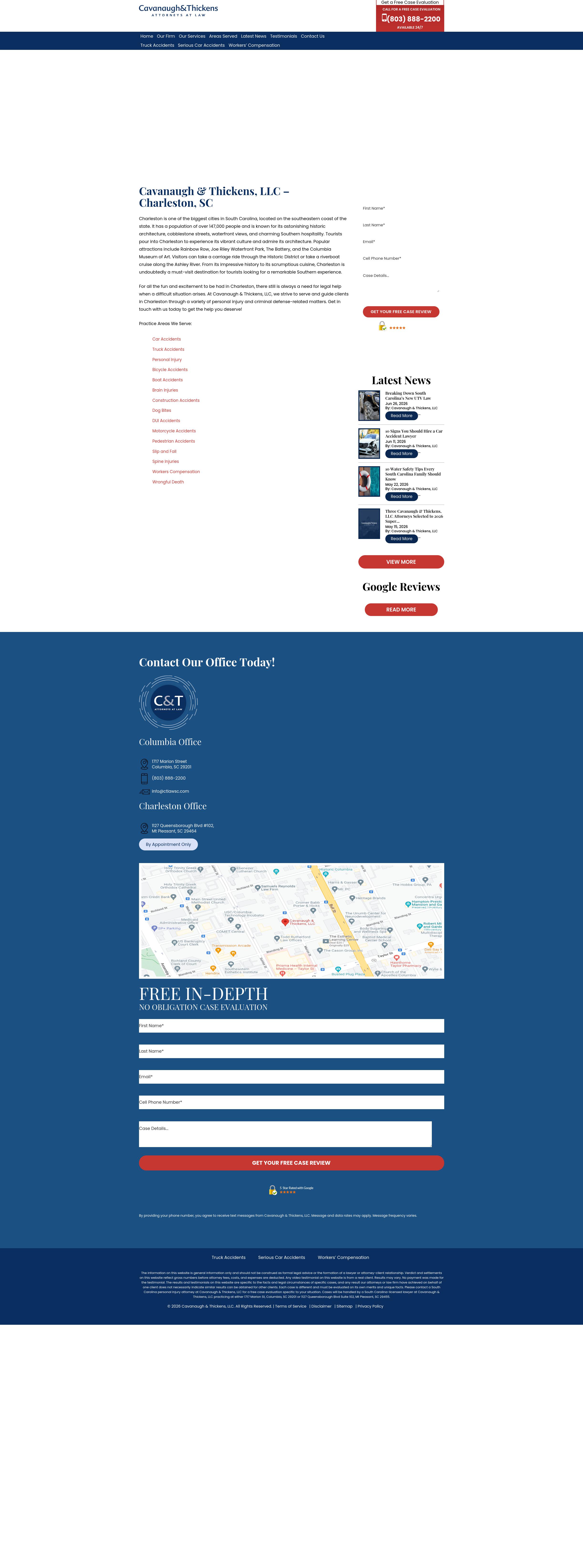 Cavanaugh & Thickens, LLC - Mt. Pleasant SC Lawyers