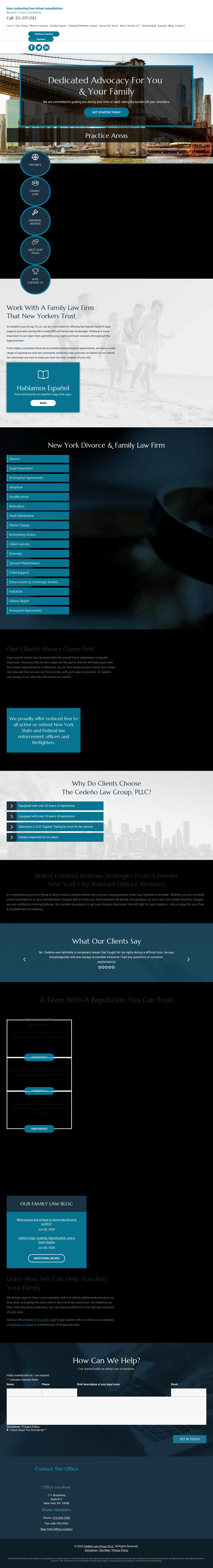 Cedeño Law Group, PLLC - New York NY Lawyers