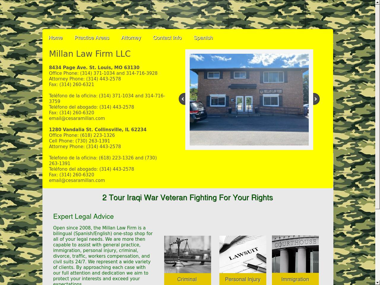 Cesar A. Millan, Attorney at Law - Saint Louis MO Lawyers