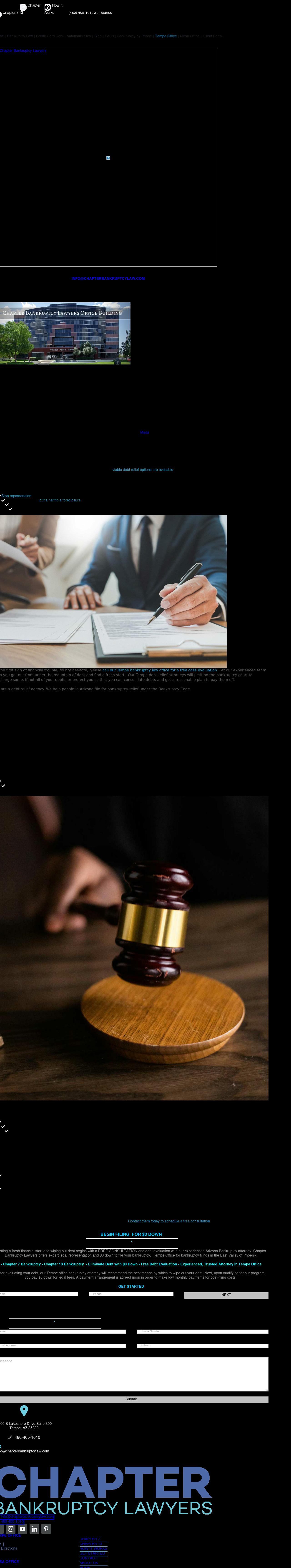 Chapter Bankruptcy Lawyers Tempe - Tempe AZ Lawyers